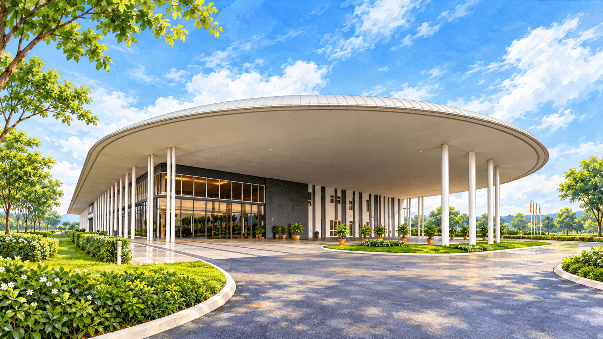 Ilustrasi Setia City Convention Centre